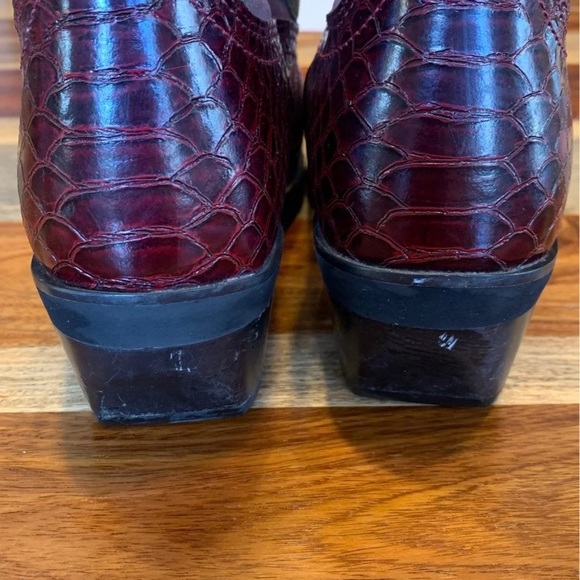 Like New Ariat 9B Square Toe Fatbaby Boots - Picture 6 of 9